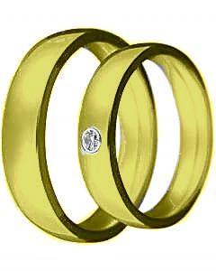 Hejral snubní prsten Claudia 2 žluté zlato