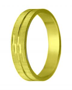 Hejral snubní prsten K 6 žluté zlato