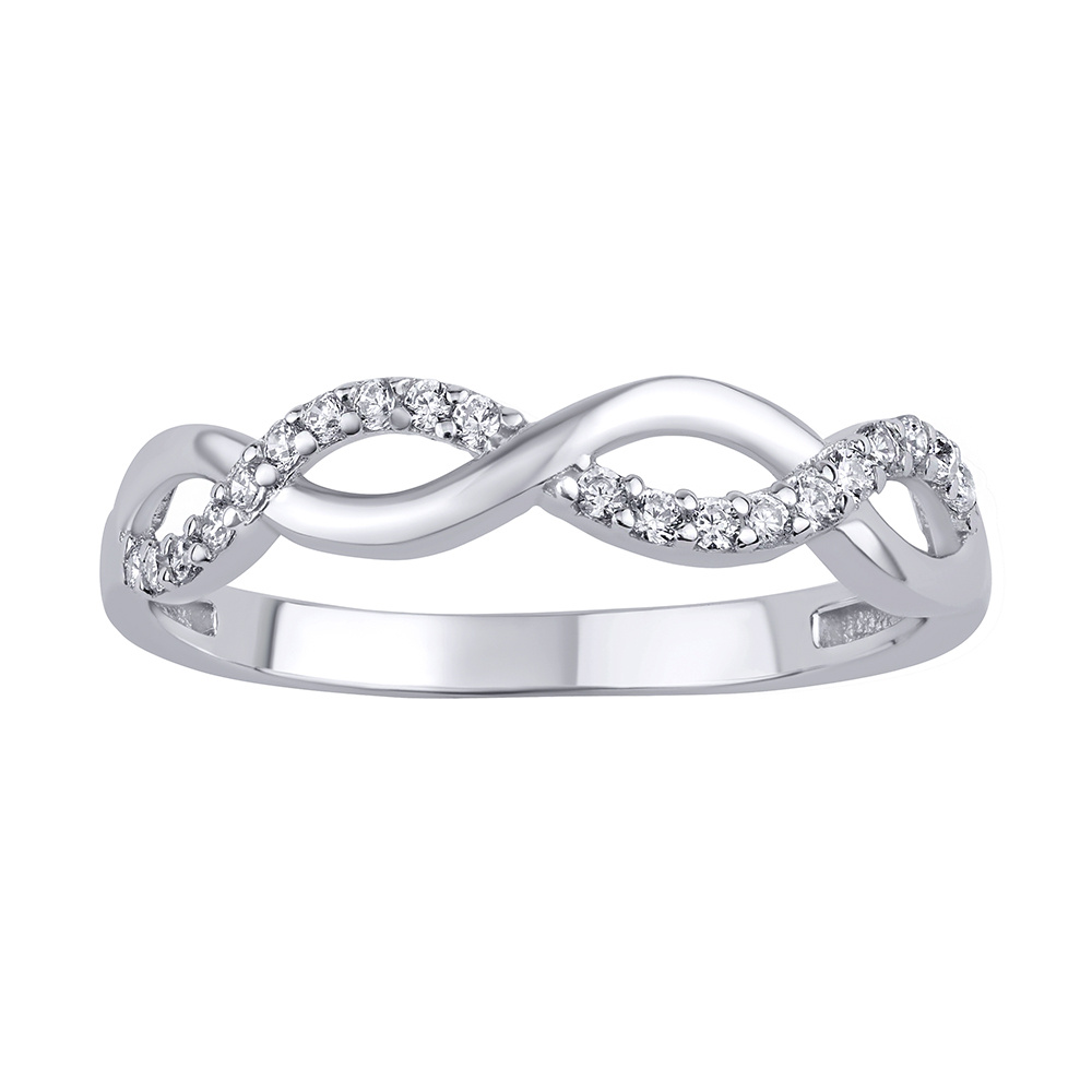 SILVEGO Stříbrný prsten Luren s Brilliance Zirconia PRGR0322W