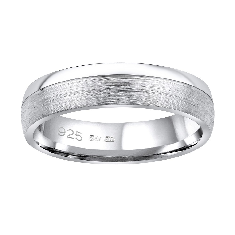 SILVEGO Snubní stříbrný prsten PARADISE QRGN23M