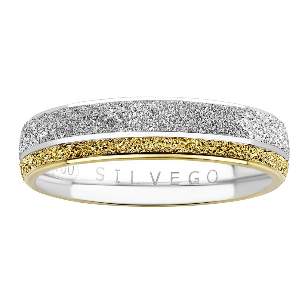 Stříbrný snubní prsten FLERS