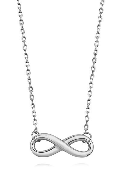 Stříbrný náhrdelník Infinity 17 mm